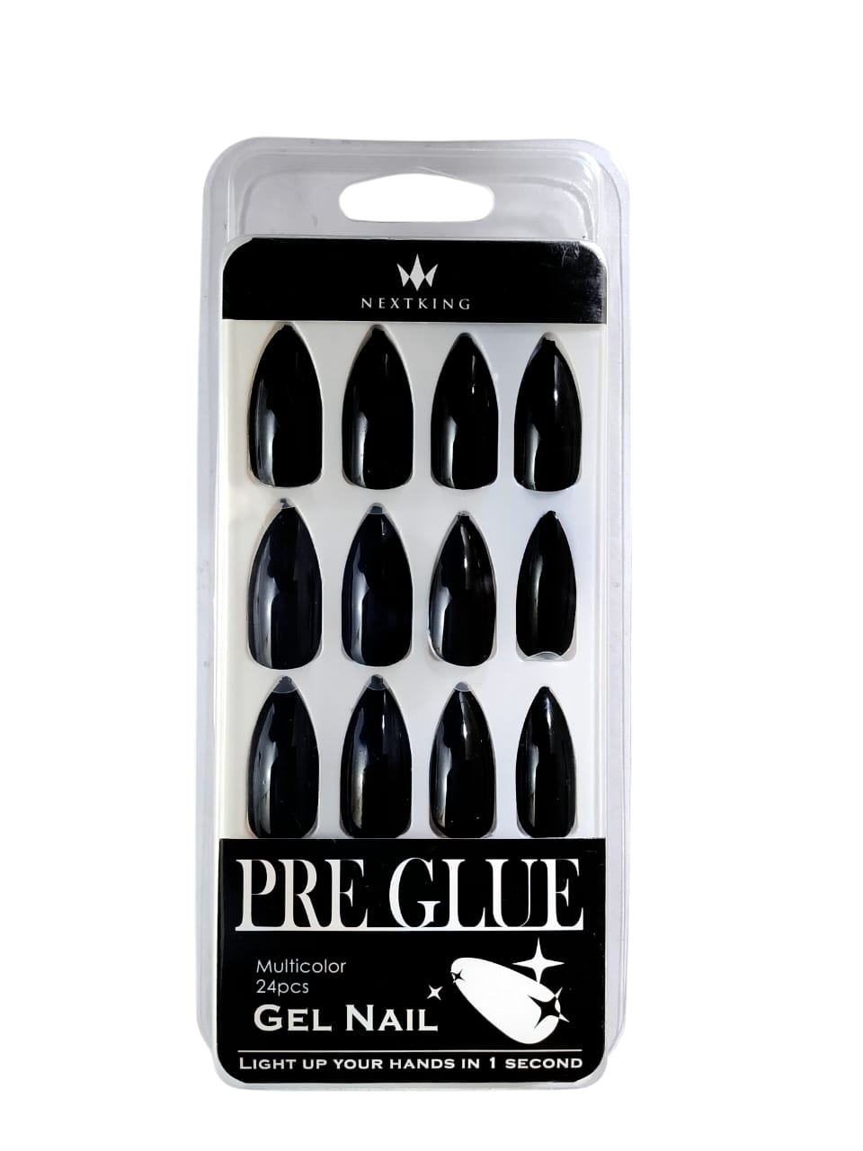 PRE GLUE GEL NAILS BY NEXT KING