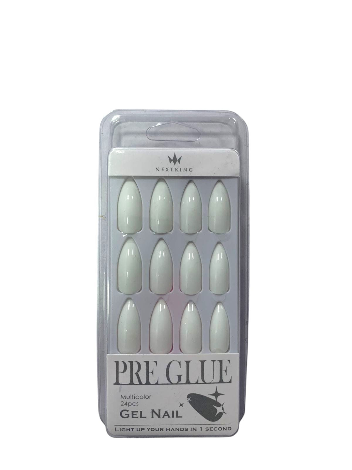 PRE GLUE GEL NAILS BY NEXT KING
