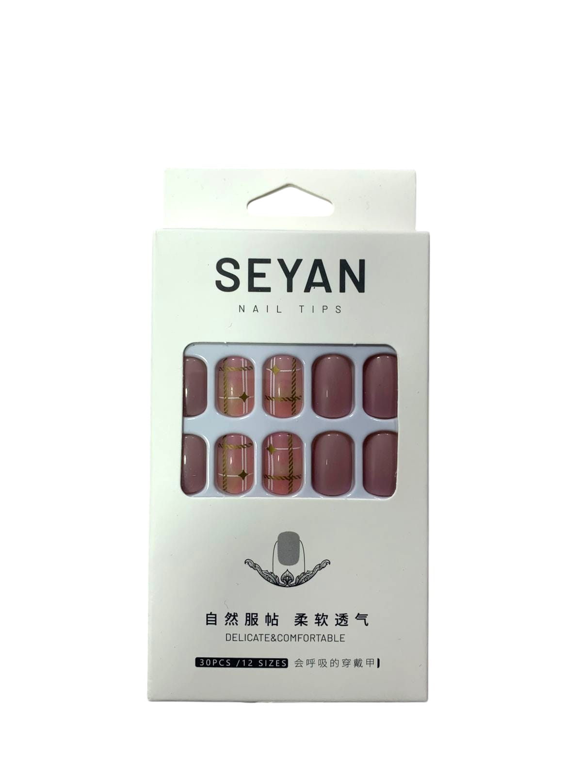 NATURAL PRESS ON NAILS BY SEYAN
