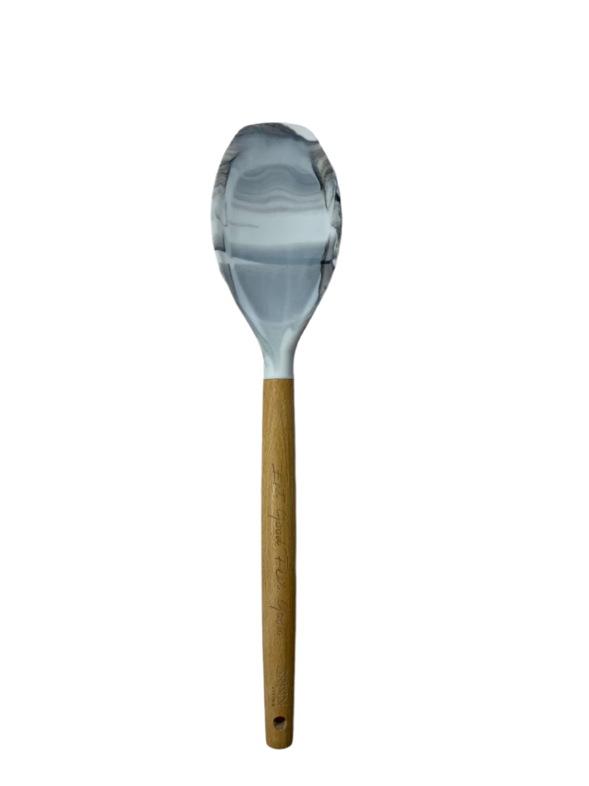 WOODEN SILICONE SPOON