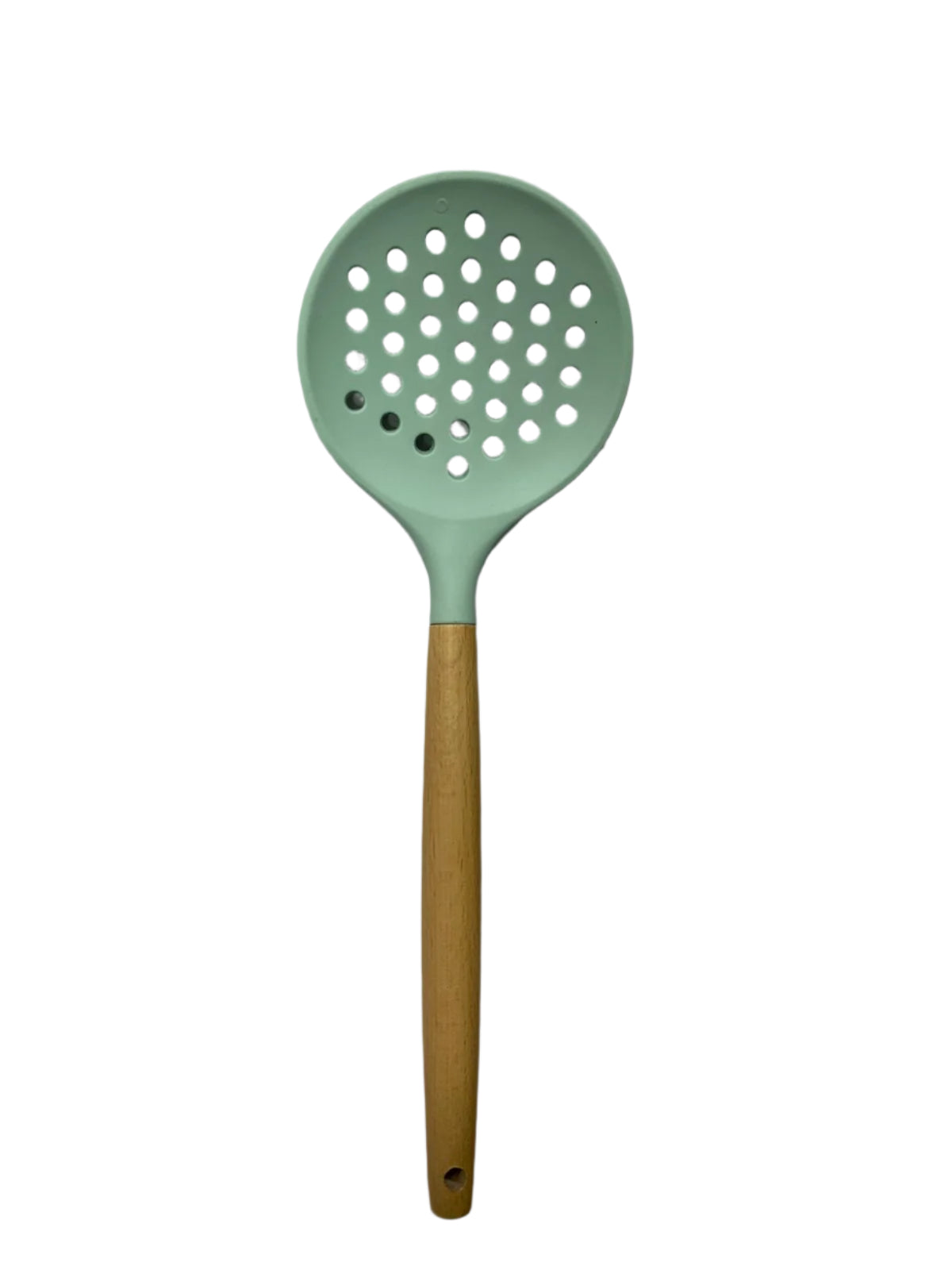 WOODEN SILICONE SPOON