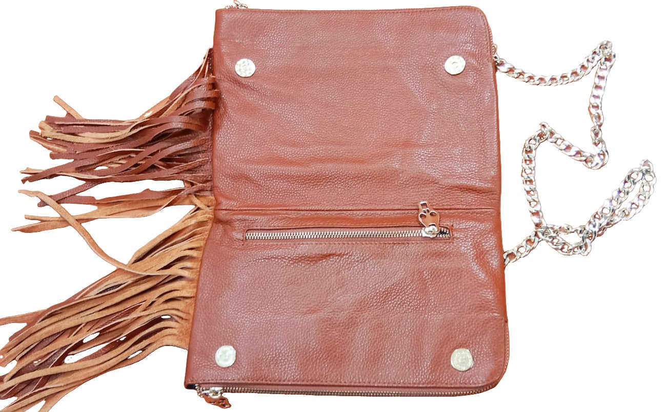 Manco Leather Shoulder Bag S07