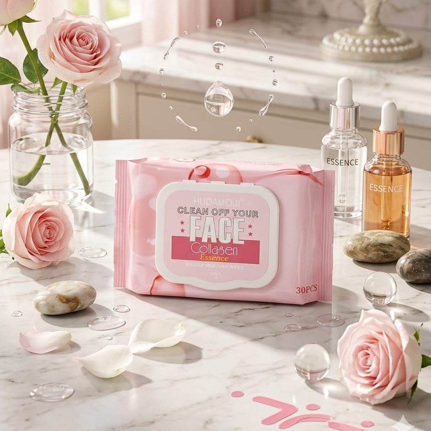 Hudamoji Makeup Remover Wipes