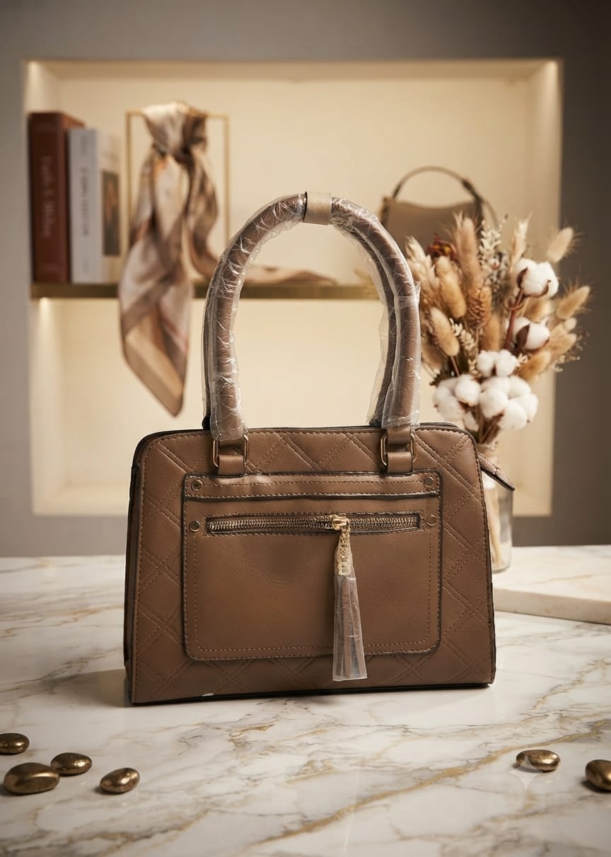 Chevron Embossed Crossbody Bag