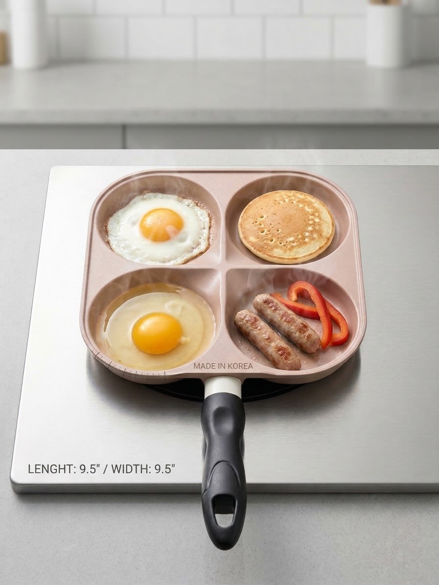 Non-stick die-cast Pan