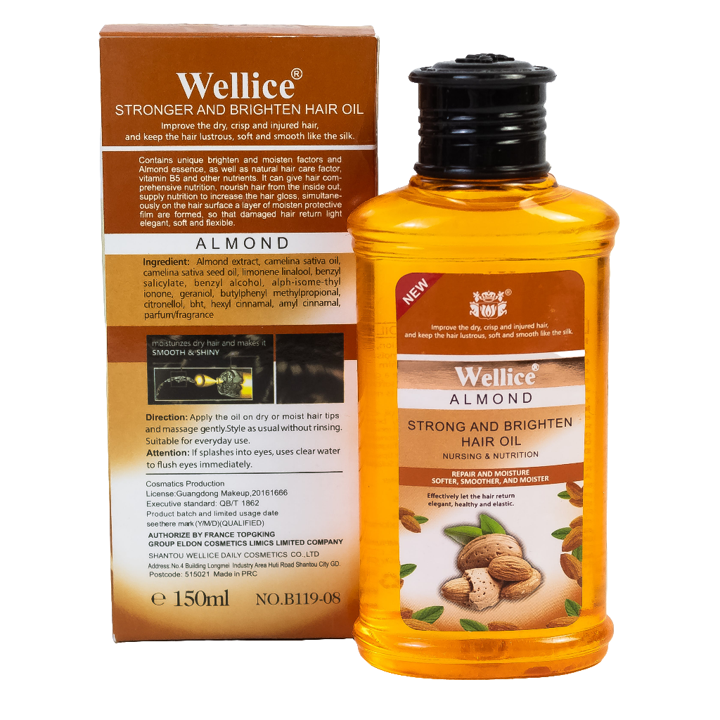HAIR OIL ALMOND WELLICE