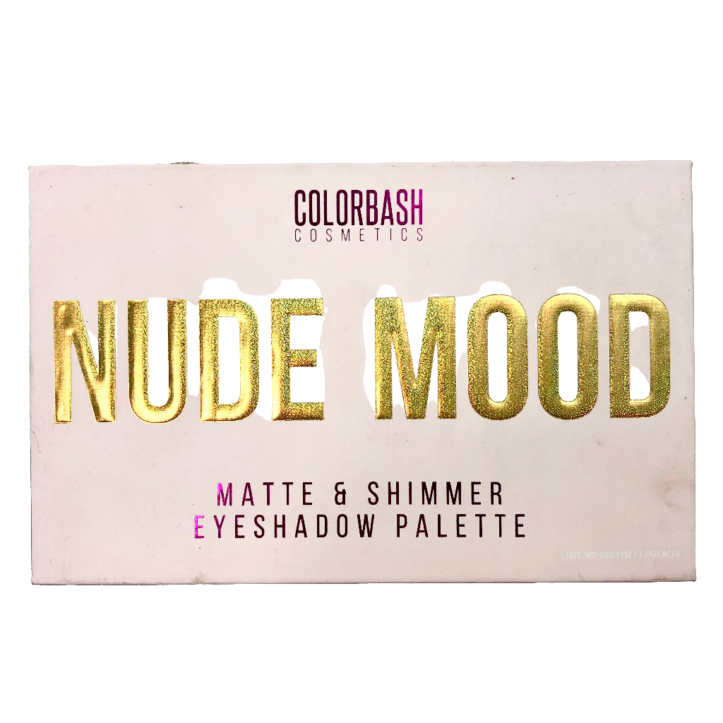 EYE SHADOW PALETTE NUDE MOOD MATTE AND SHIMMER