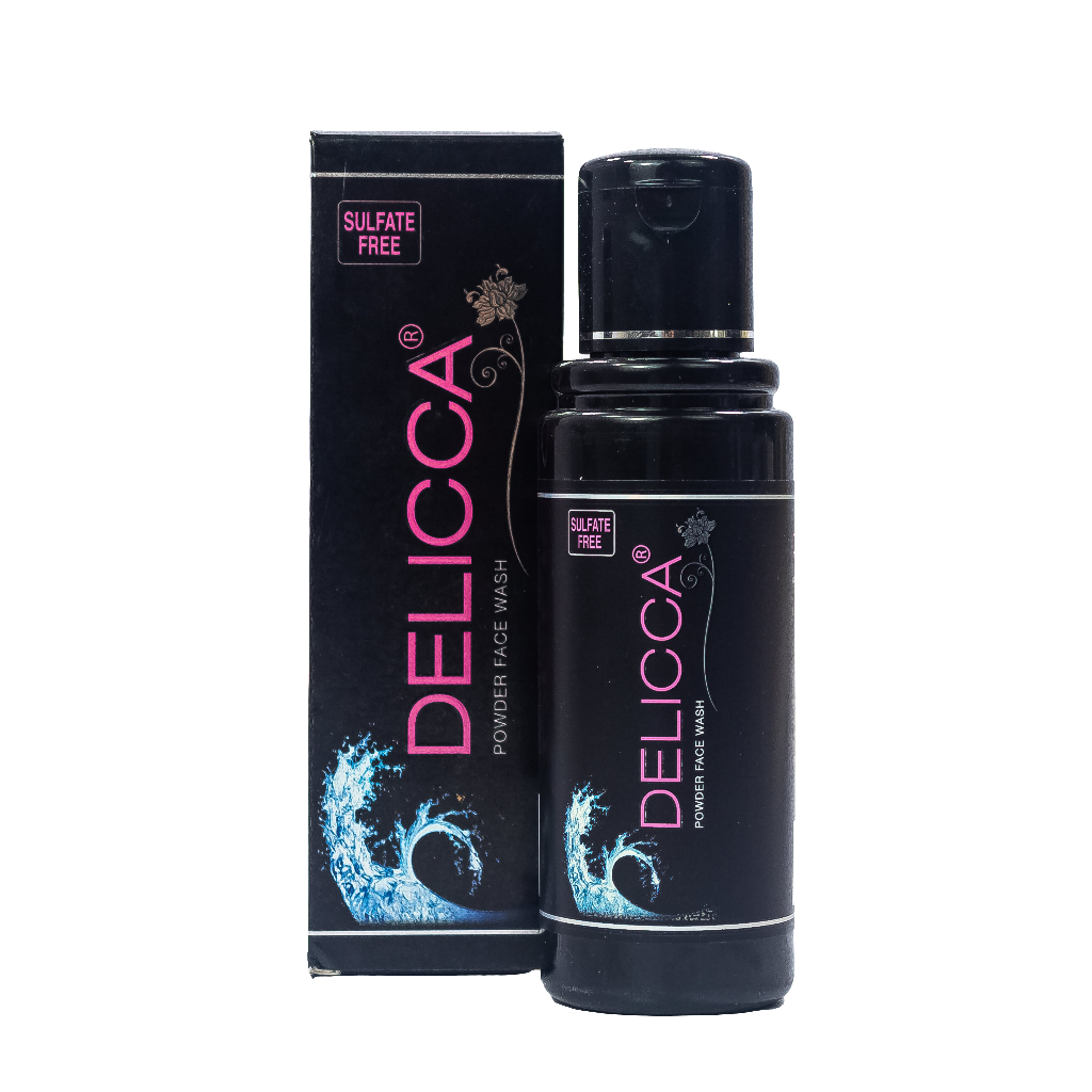 FACE WASH POWDER DELICCA SULFATE FREE
