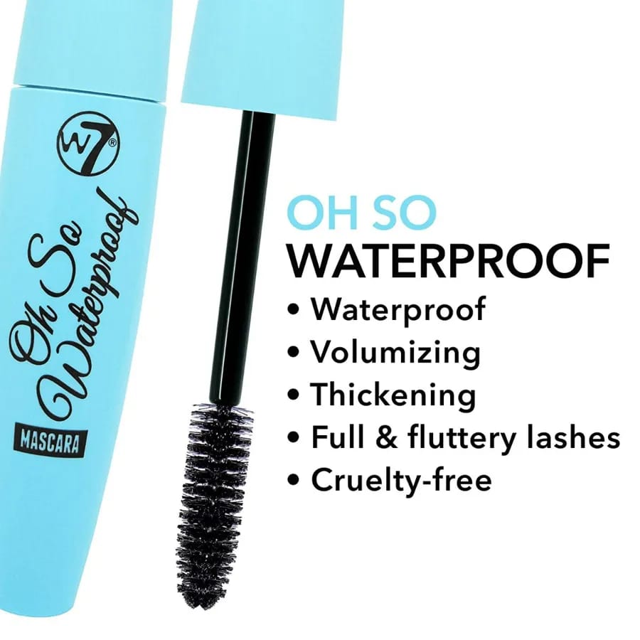 MASCARA OH SO WATERPROOF W7