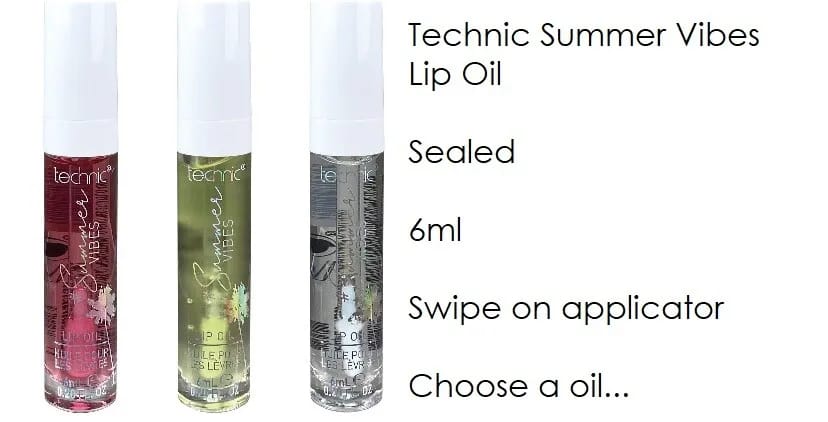 LIP OIL SUMMER VIBES TECHNIC