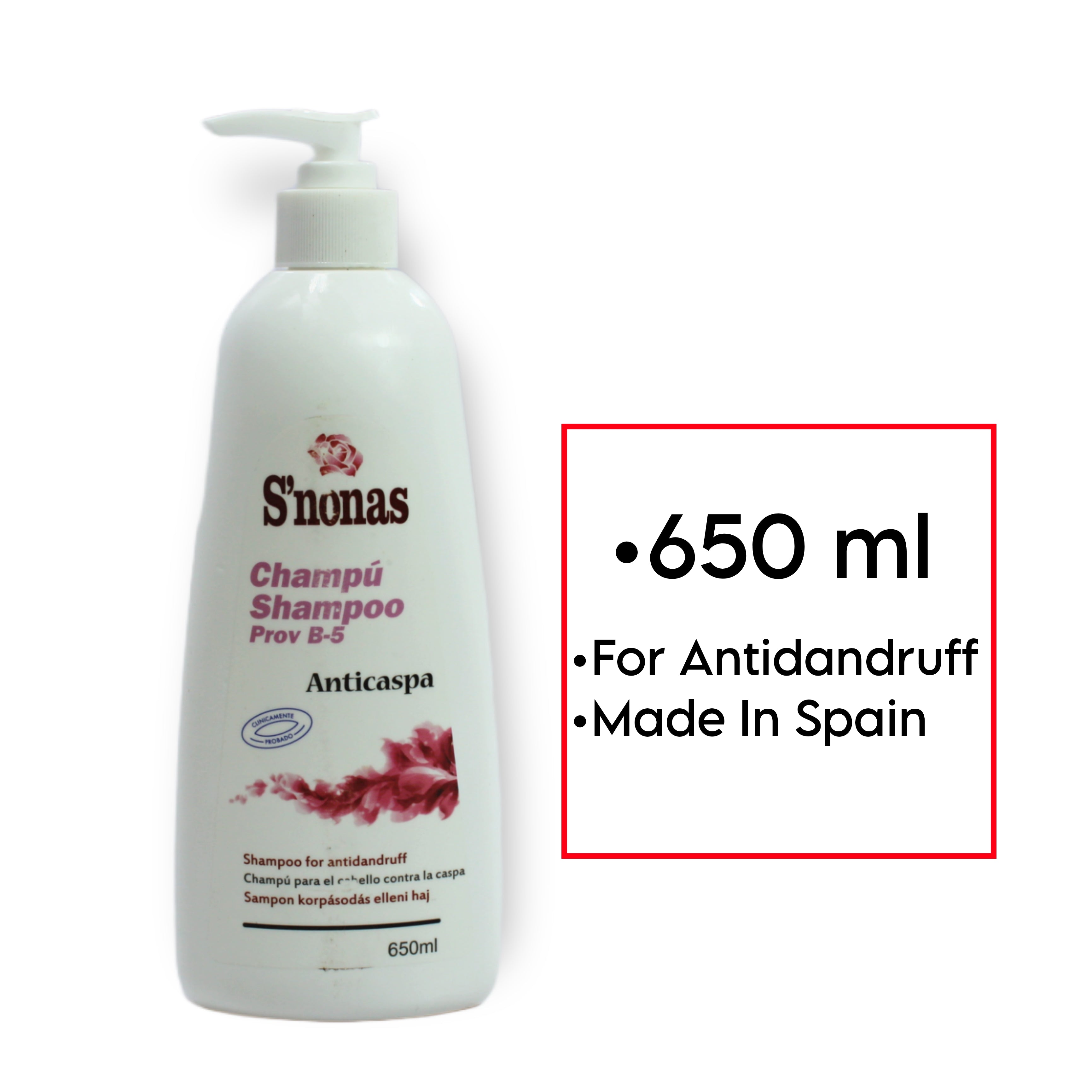 S'nonas shampoo