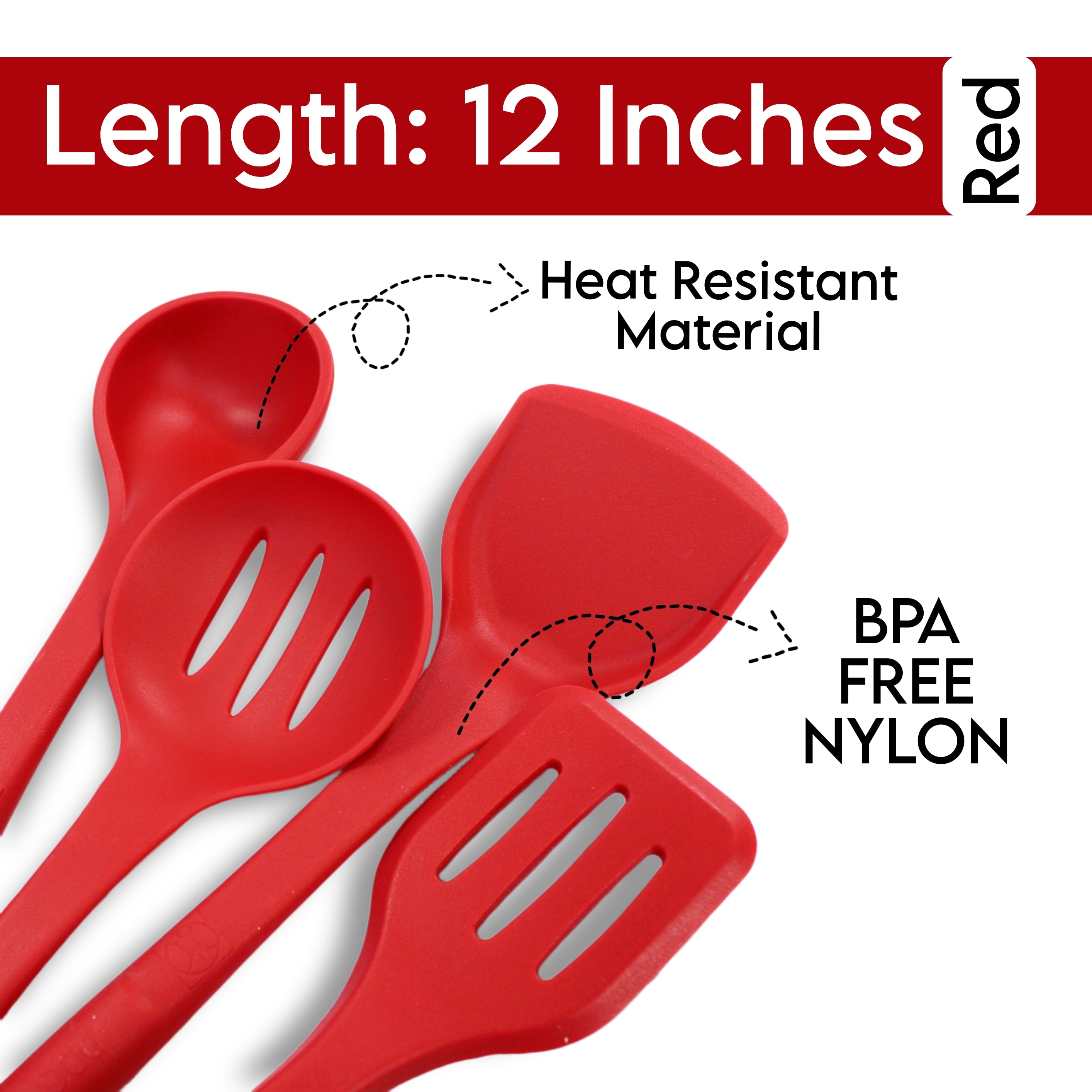 SILICONE SPATULA 4 PCS SET