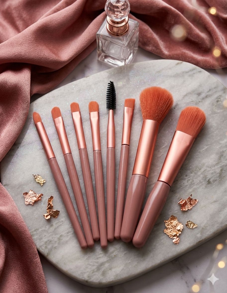 Makeup Brushes 8 pcs
