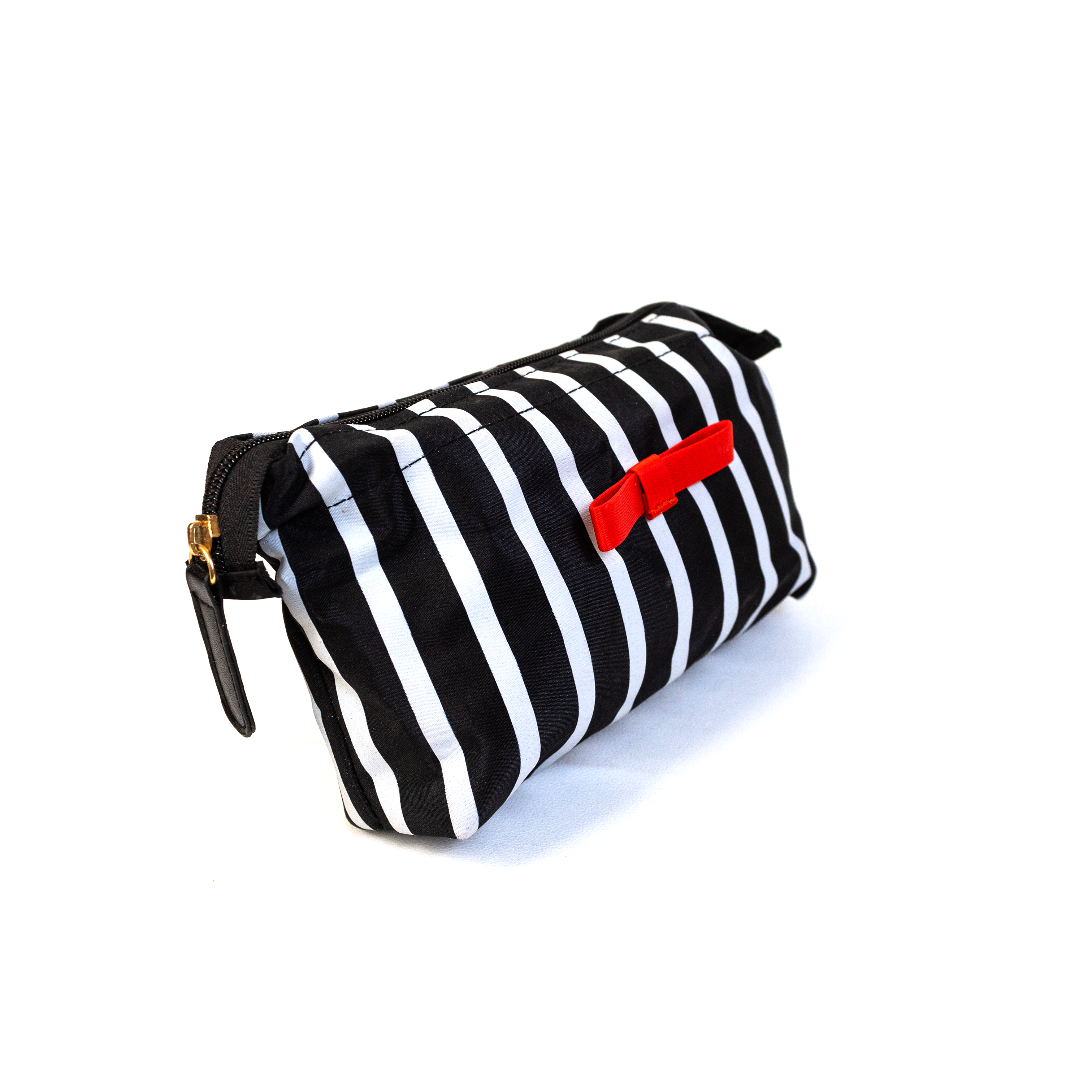 COSMETIC POUCH BLACK AND WHITE