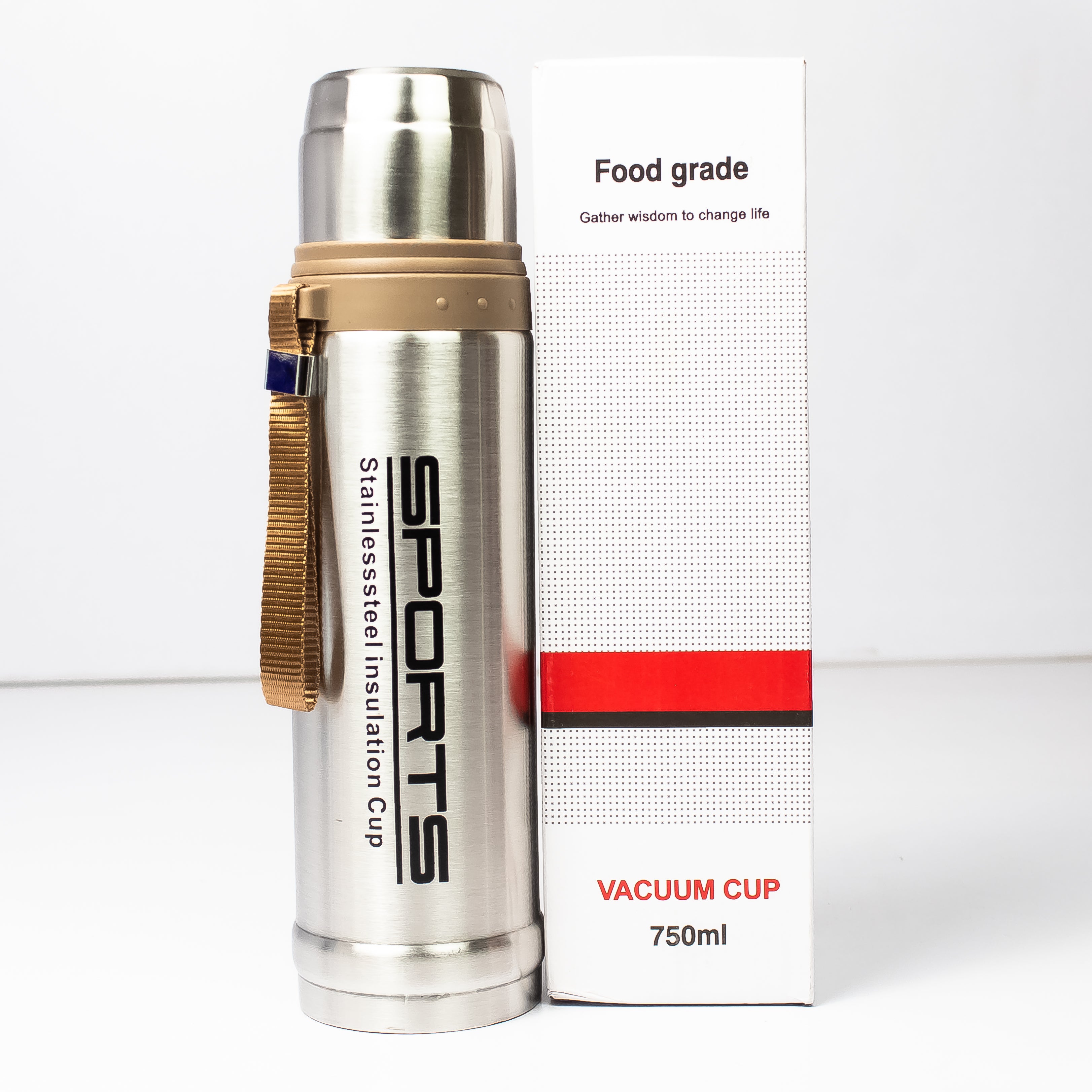 BOTTLE STAINLESS STEEL HOT & COOL THERMOS