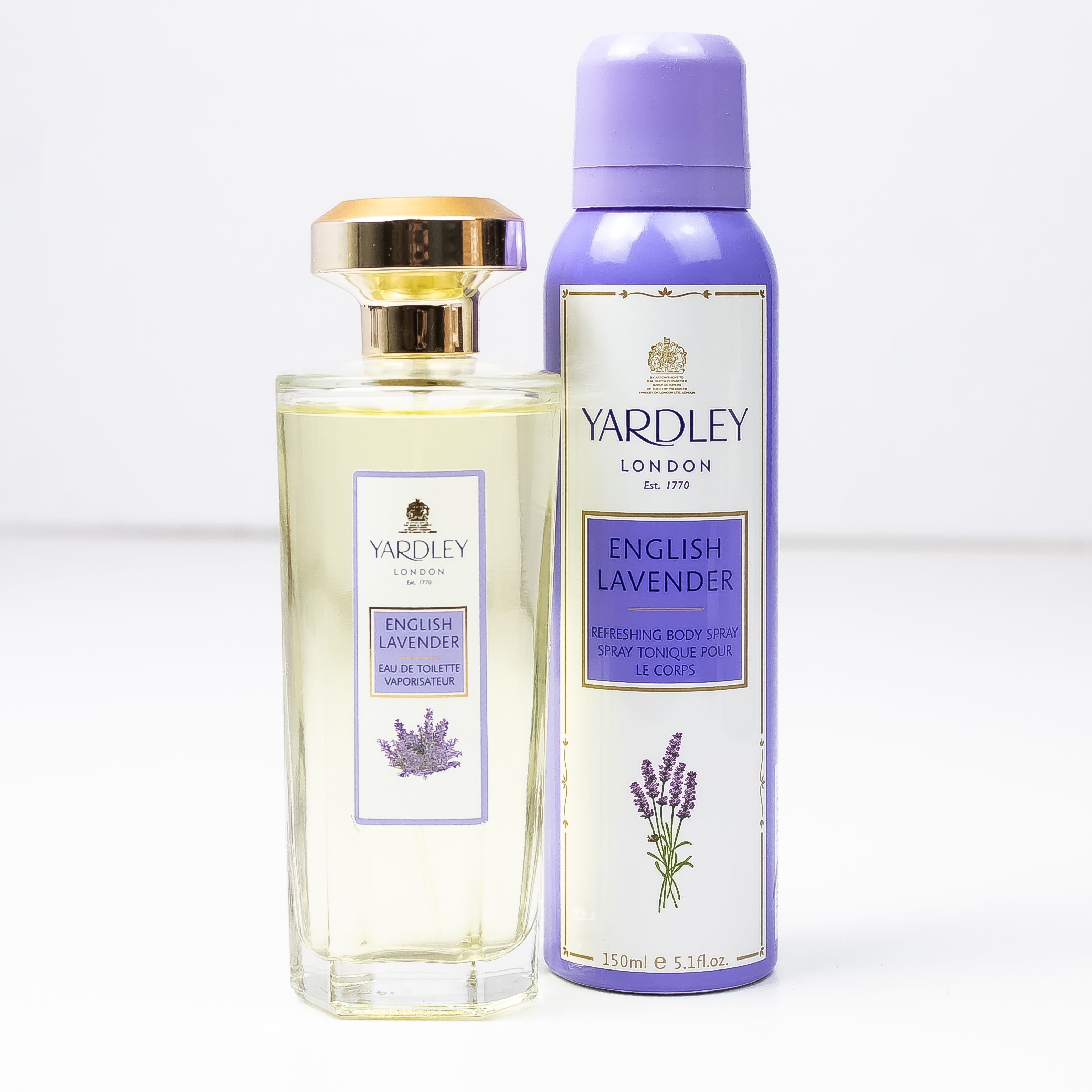 YARDLAY ENGLISH LAVENDER PARFUME SET