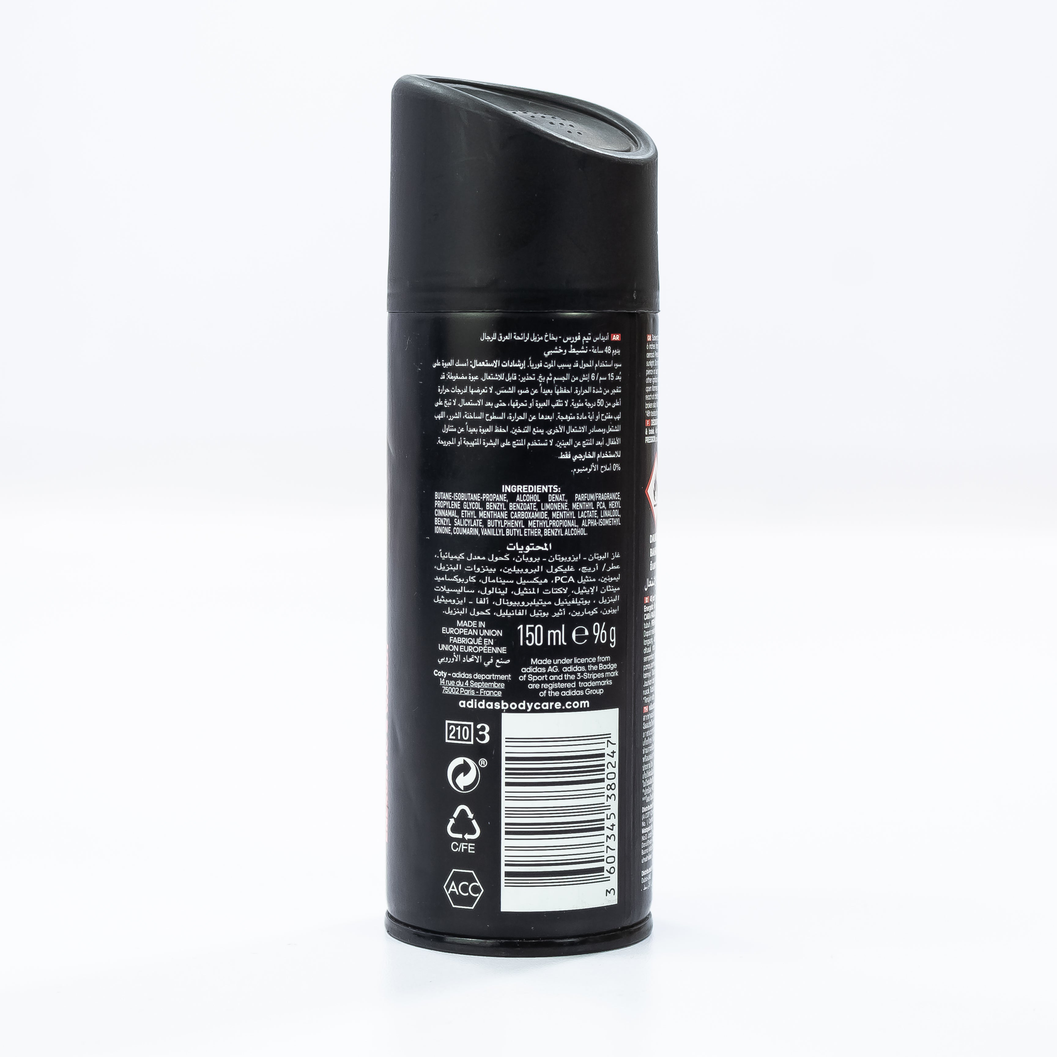 SPRAY BODY ADIDAS TEAM FORCE