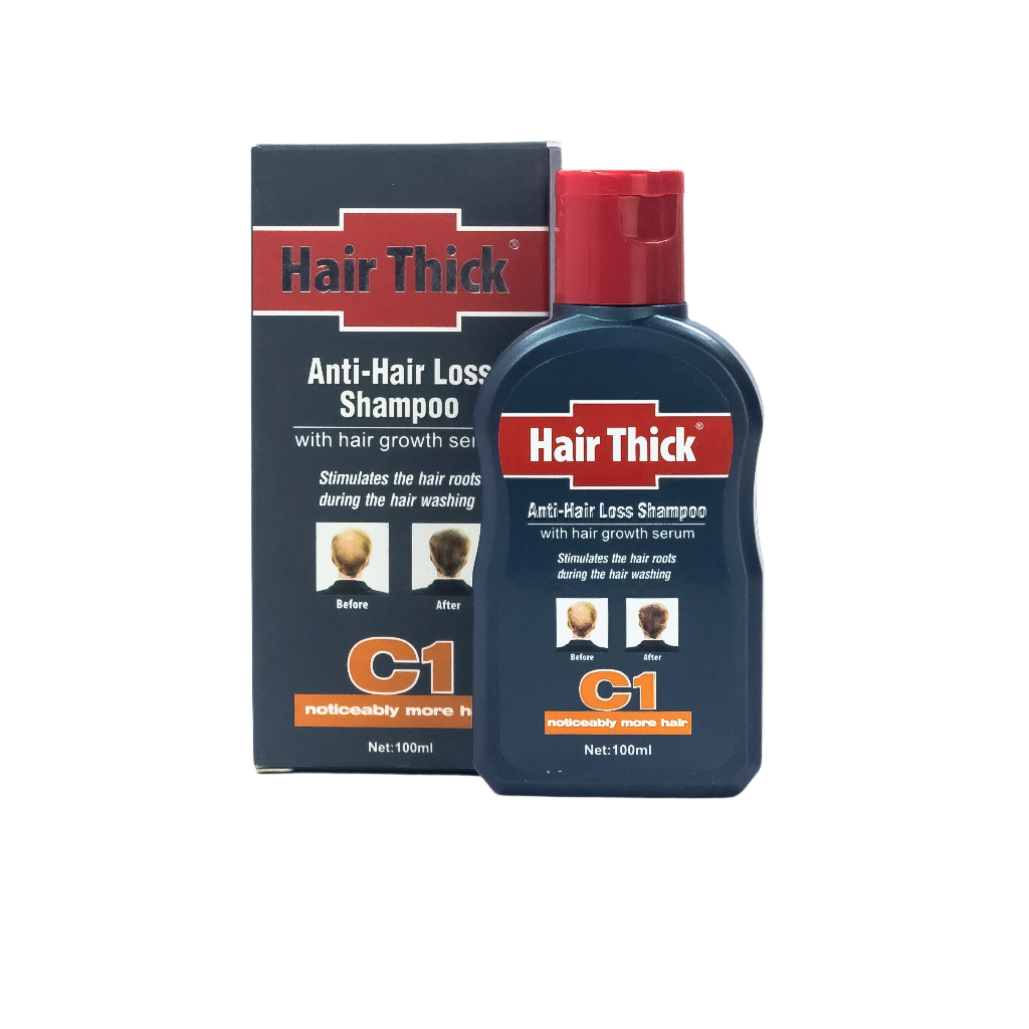 HAIR THICK - ANTI HAIR LOSS SHAMPO WITH GROW SERUM