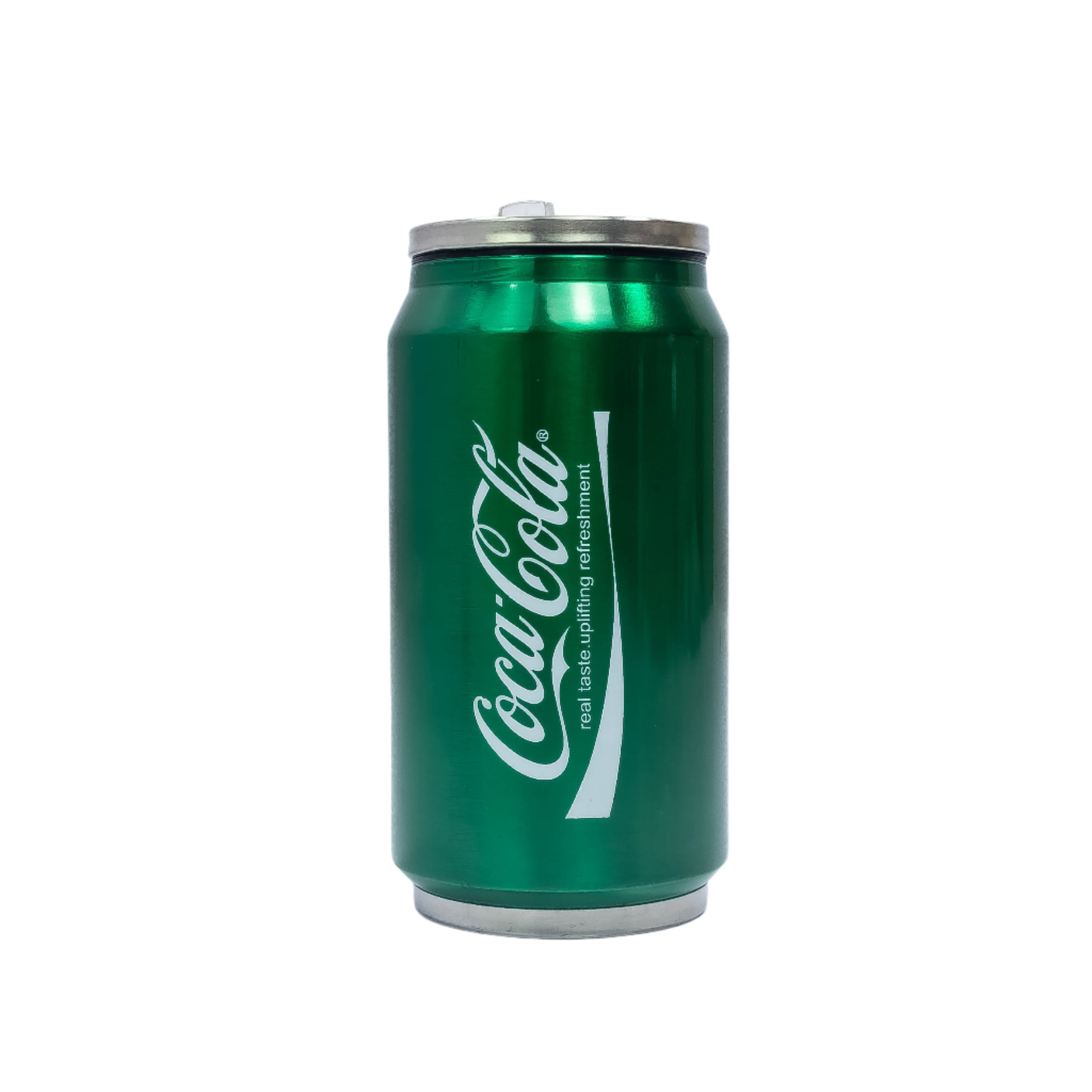 BOTTLE TIN PACK STAINLESS STEEL COCA COLA STYLE CUPS (260ML)