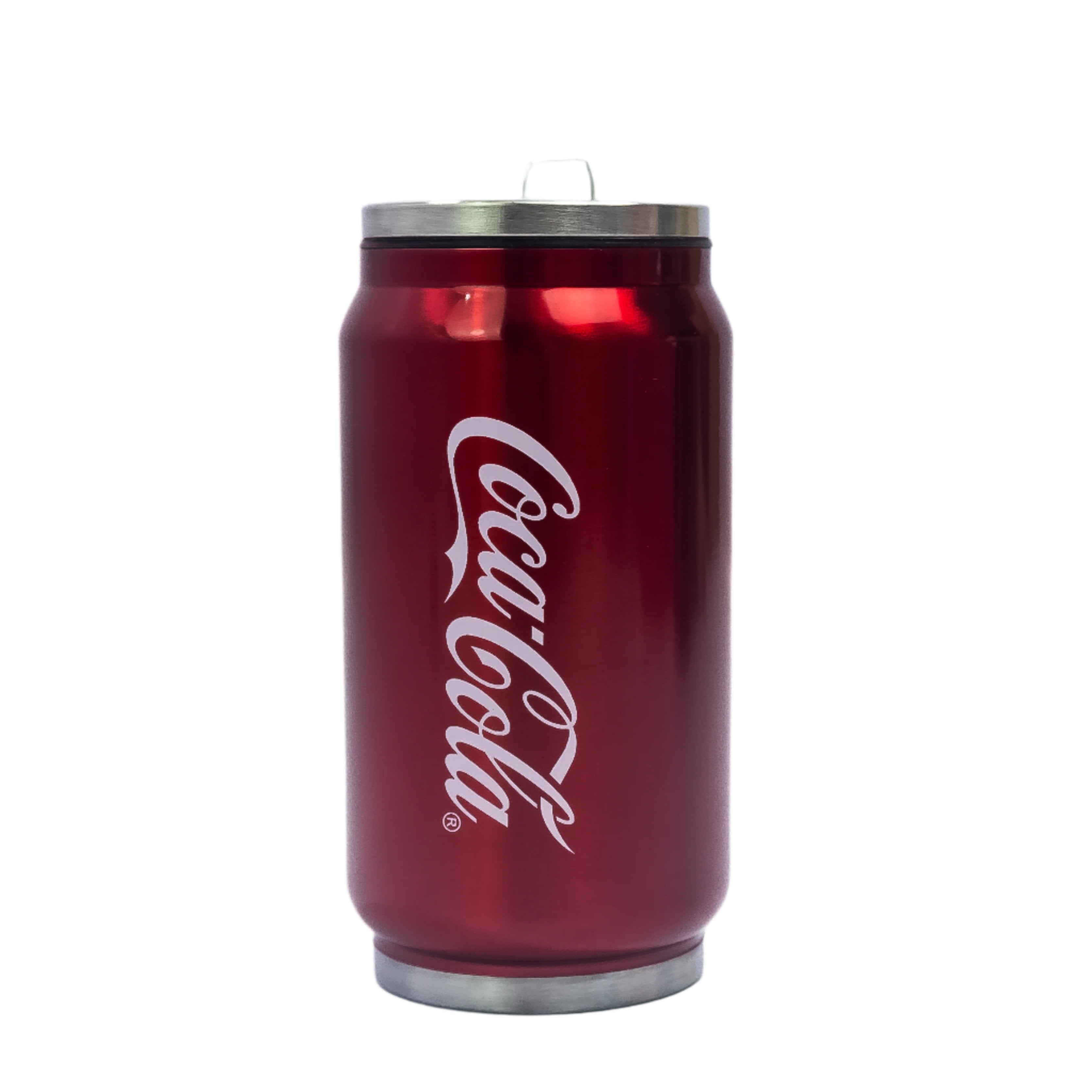 BOTTLE TIN PACK STAINLESS STEEL COCA COLA STYLE CUPS (260ML)