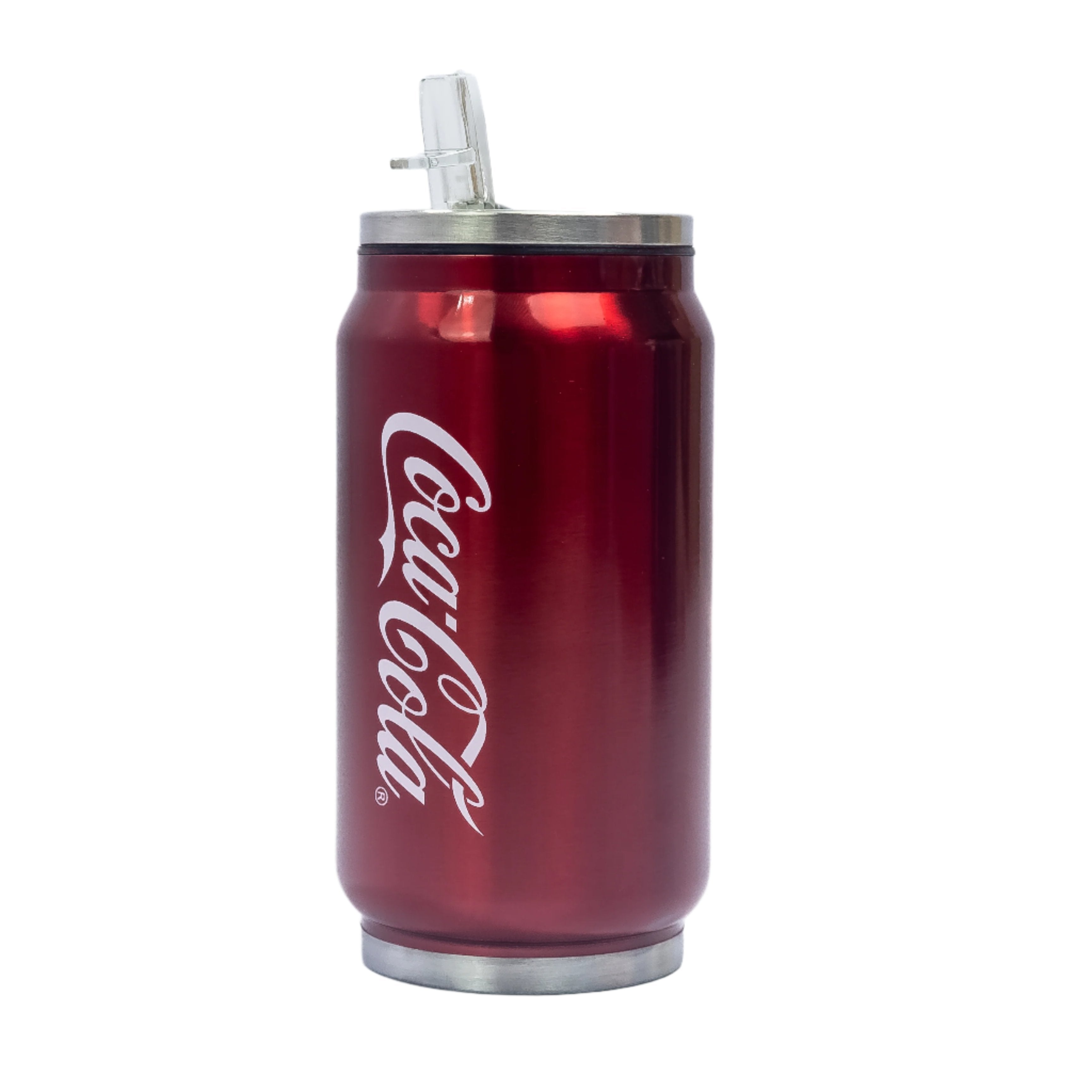 BOTTLE TIN PACK STAINLESS STEEL COCA COLA STYLE CUPS (260ML)