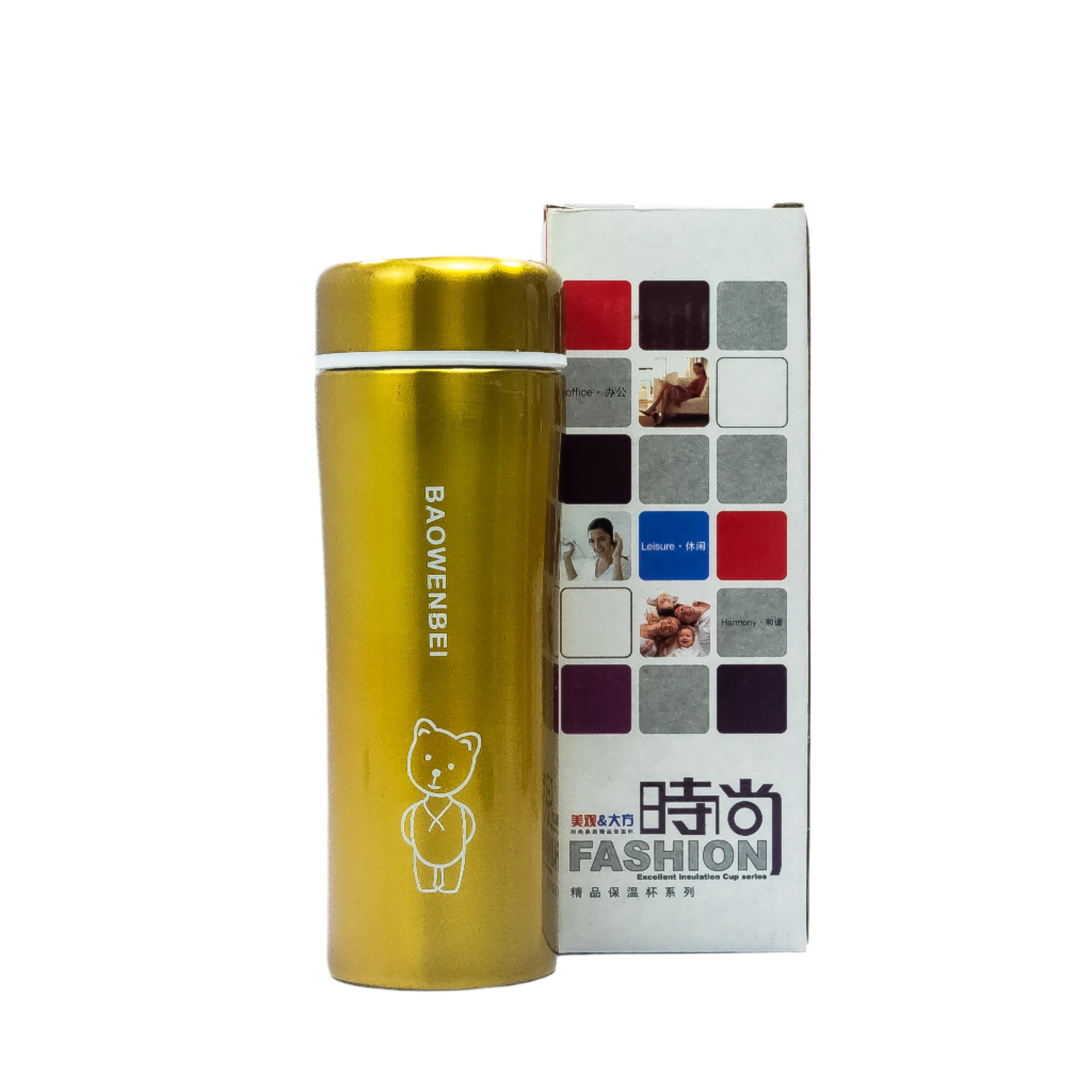 BAOWENBEI STAIN STEEL BOTTLE (360ML)