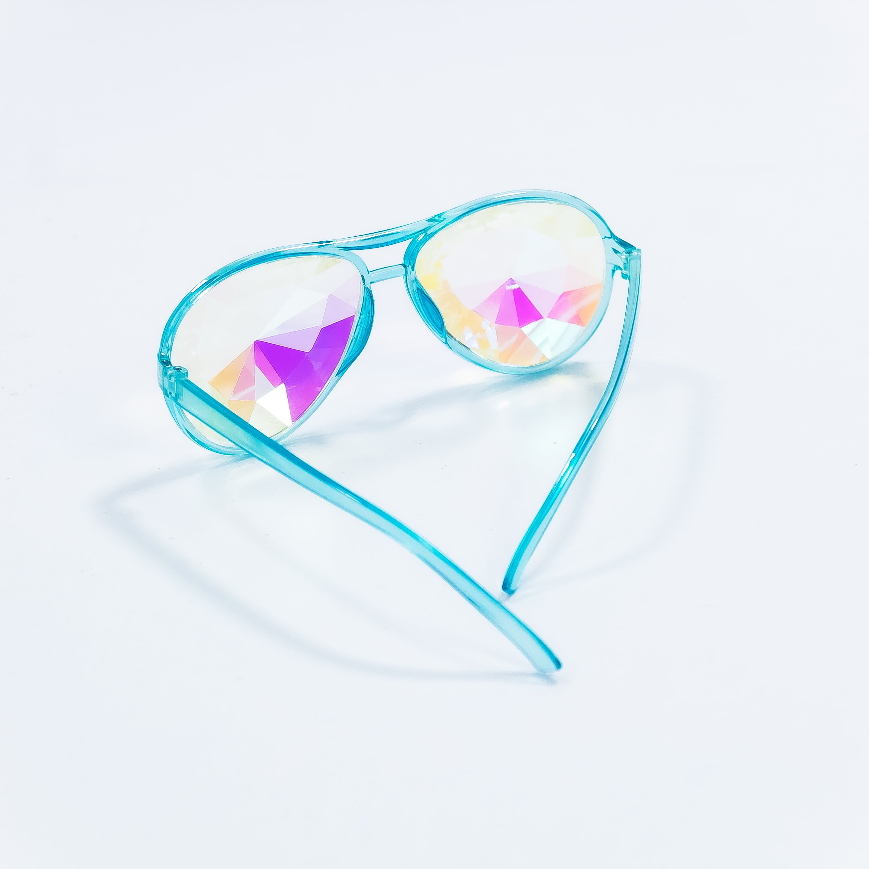 SUNGLASSES FOR WOMEN FASHION CLEAR AMAZING TRANSPARENT KALEIDOSCOPE GLASSES
