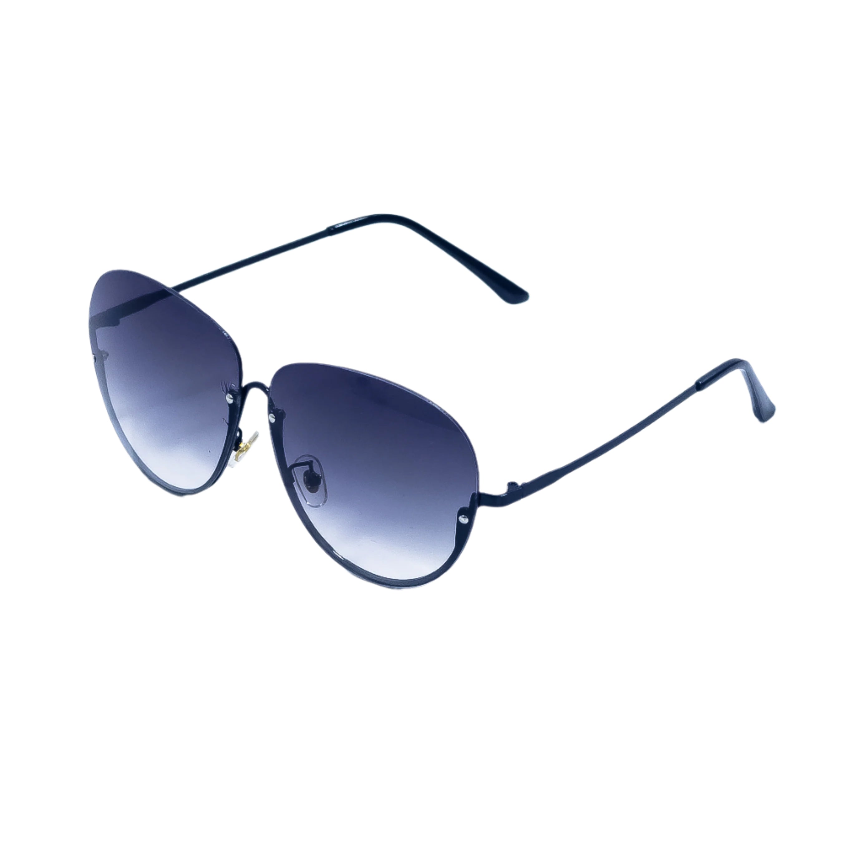 NEW FASHION BRAND CLEAR GLASSES WOMEN EYEGLASSES GOLD HALF FRAMES